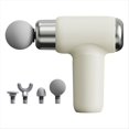 thumbnail image 1 of Mini Pistola de Fascia con Múltiples Cabezales de Masaje, Gran Capacidad de Batería y Carga Rápida, Ideal para Viajes y Deportes, Color ., 1 of 7