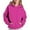 Hot Pink, variant on ZSQDM Cotton Zip Up Hoodie Women Women's Oversized Sweaters 2026 Long Sleeve Knit Casual Pullover Sweater Fall Outfits Clothes Cozy Sweaters for Women Women Blending Sweatshirt