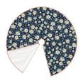 thumbnail image 2 of KLL Daisy Floral B Christmas Tree Skirt 48" ,Party Decorations Farmhouse for Christmas Decorations Holiday Party, 2 of 6