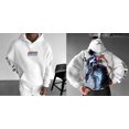 thumbnail image 1 of Anime personality trendy loose hooded pullover sweatshirt, 1 of 6