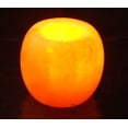 thumbnail image 1 of IndusClassic® TLN-18 Himalayan Natural Crystal Salt Apple Tea Light Candle Holder, 1 of 1