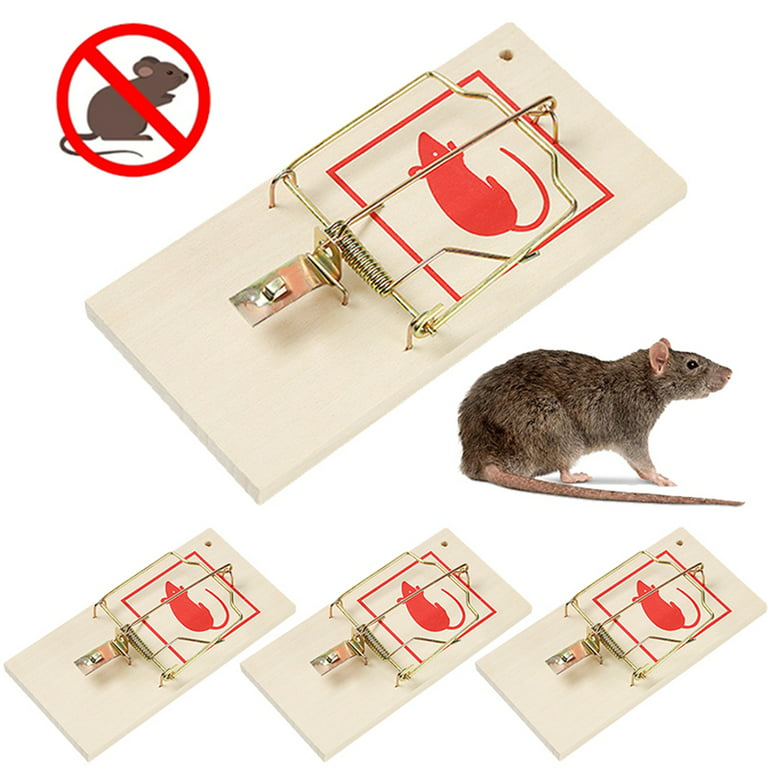 Wooden Mouse Trap Classic Mouse Rat Catch Trap Reusable Rat - Temu