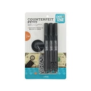 Secure Counterfeit Pen, 3-Pack
