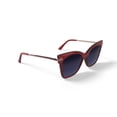 thumbnail image 3 of Prive Revaux Women's Rx'able Fashion Polarized Sunglasses, 'To Collins', Cat Eye, Red, 52-20-142, 3 of 6