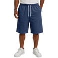thumbnail image 4 of Trgacdwlo S-5XL Big and Tall Men Beach Shorts Elastic Waist Men's Shorts Casual with Pocket Mens Gym Shorts Sports Running Blue XL, 4 of 6