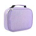 thumbnail image 2 of 72 Slots Multifunctional Foldable Fabric Pencil Case Large Capacity Zipper Pen Bag Purple, 2 of 4