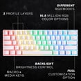thumbnail image 2 of Teclado Mecánico HK GAMING GK61s 61 Teclas RGB con Cable, 2 of 6
