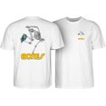 thumbnail image 2 of Powell Peralta T-Shirt de Planche à Roulettes Squelette, Blanc, Moyen, 2 of 4
