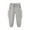 Gray, variant on uublik Pants for Girls Drawstring Elastic Embroidery Fashion with Pockets Joggers Long Pants
