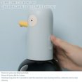 thumbnail image 4 of SkyAuks Automatic Soap Dispenser 400ml Touchless Foaming Soap Dispenser Rechargeable Duck Foam Soap Dispenser for Kitchen Bathroom, 4 of 8
