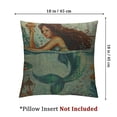 thumbnail image 4 of nygtbtfer Pillow Case Animal Theme Throw Pillow Cover Linen Pillowcase Square Cushion Cover Home Sofa Bedroom Decorative Pillow Shams Blue Yellow Brown White, 4 of 7