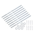 thumbnail image 1 of 8 Pcs Soportes para Estantes Flotantes de Metal Soportes Ocultos para Estantes 8 x 150mm(0.3 x 5.9 Pulgadas) Soportes Invisibles para Estantes, 1 of 6