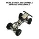 thumbnail image 3 of Marco de Coche RC Ounissouiy 1/12 MN D90 Aleación de Aluminio Plata, 3 of 6