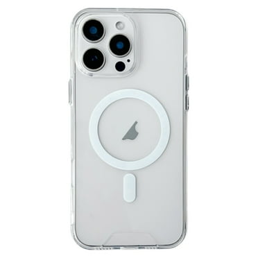 For iPhone 13 Pro Max Space MagSafe Acrylic Hybrid TPU Phone Case(Transparent)