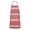 Red Christmas Geometric, variant on Red Christmas Gingerbread and Mitten Apron-Garden Aprons for Women with Pockets-Cotton Linen Waterproof Kitchen Cooking Gardening Aprons Adjustable for Kitchen,Cooking,BBQ and Salon 32"x27"