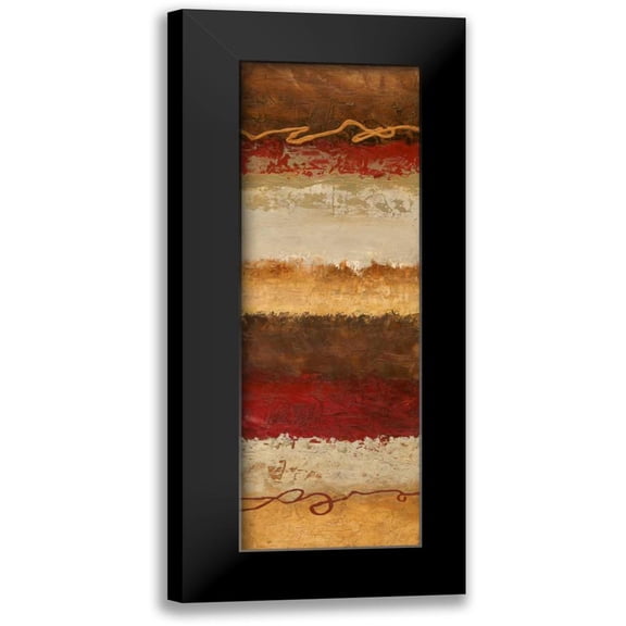 Olson, Norm 7x14 Black Modern Framed Museum Art Print Titled - Infused I