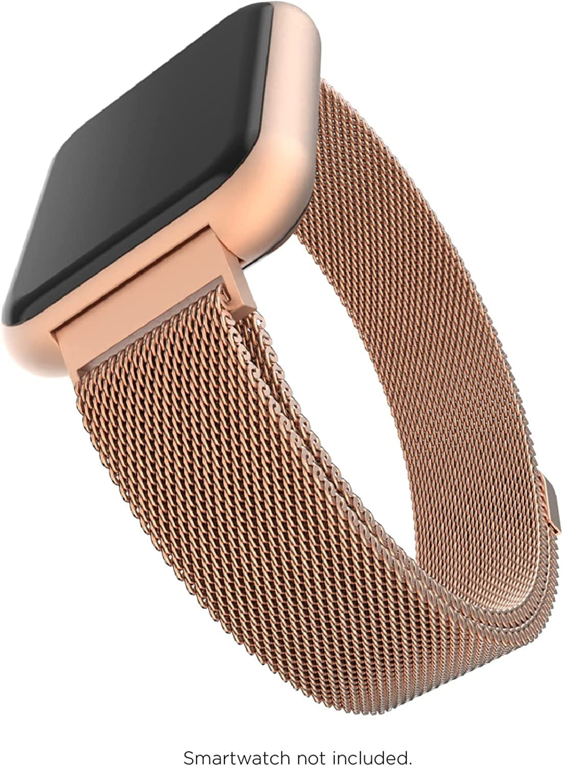 iTouch Air 3 40mm/Sport 3 Unisex Extra Interchangeable Metal Strap: Narrow Rose Gold Mesh