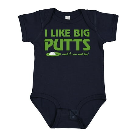 

Inktastic I Like Big Putts Gift Baby Boy or Baby Girl Bodysuit