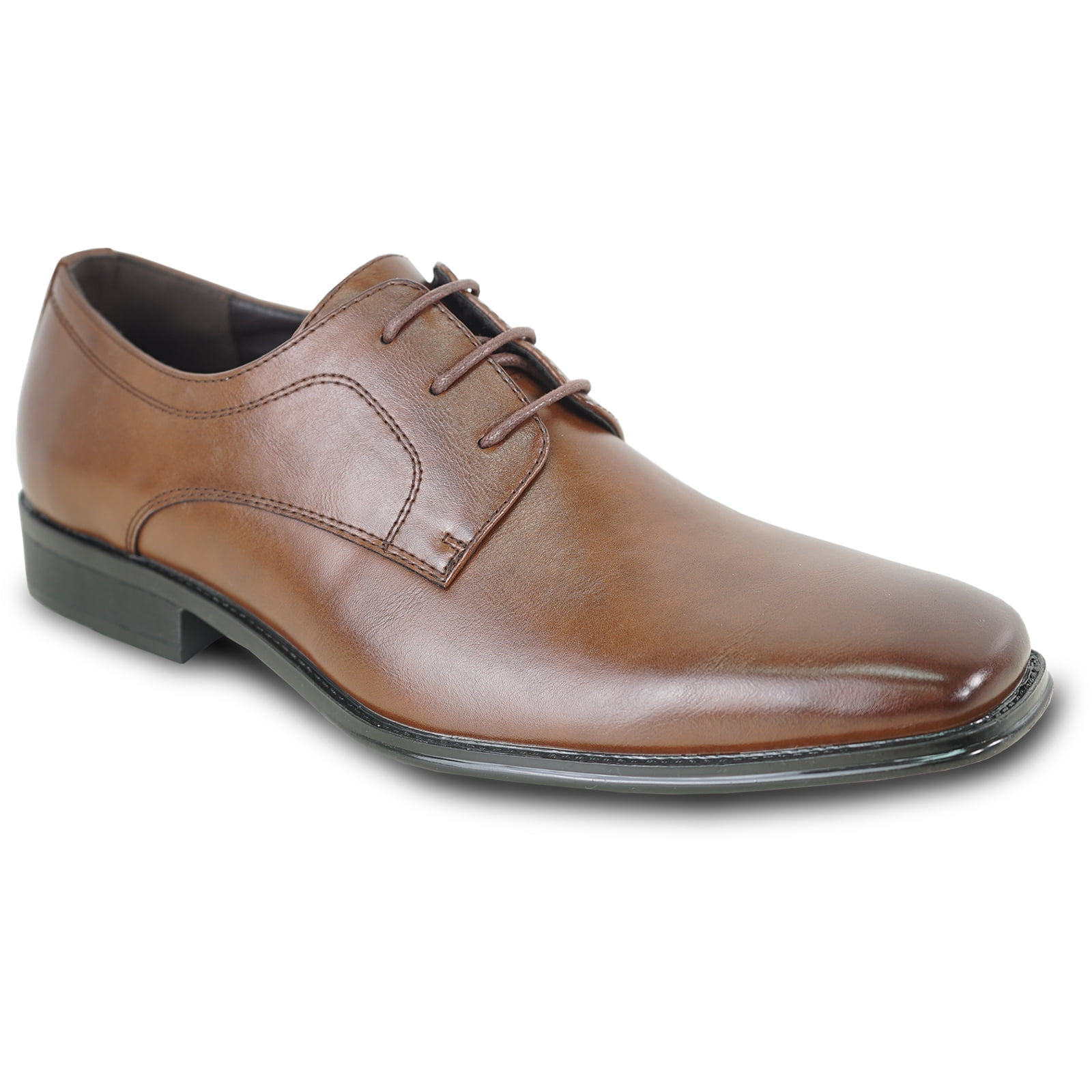 bravo! Men Lace-up Oxford MILANO-8 Formal Dress Shoe Leather