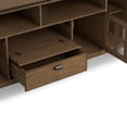 thumbnail image 3 of Simpli Home Artisan 72 inch Wide Solid Wood TV Stand in Rustic Natural Aged Brown For TVs up to 80 inches, 3 of 13