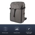 thumbnail image 4 of Mochila para casco de moto, mochila de 20 a 35l de gran capacidad a prueba de salpicaduras con múltiples compartimentos mochila de viaje ligera y para hombre negros, 4 of 7