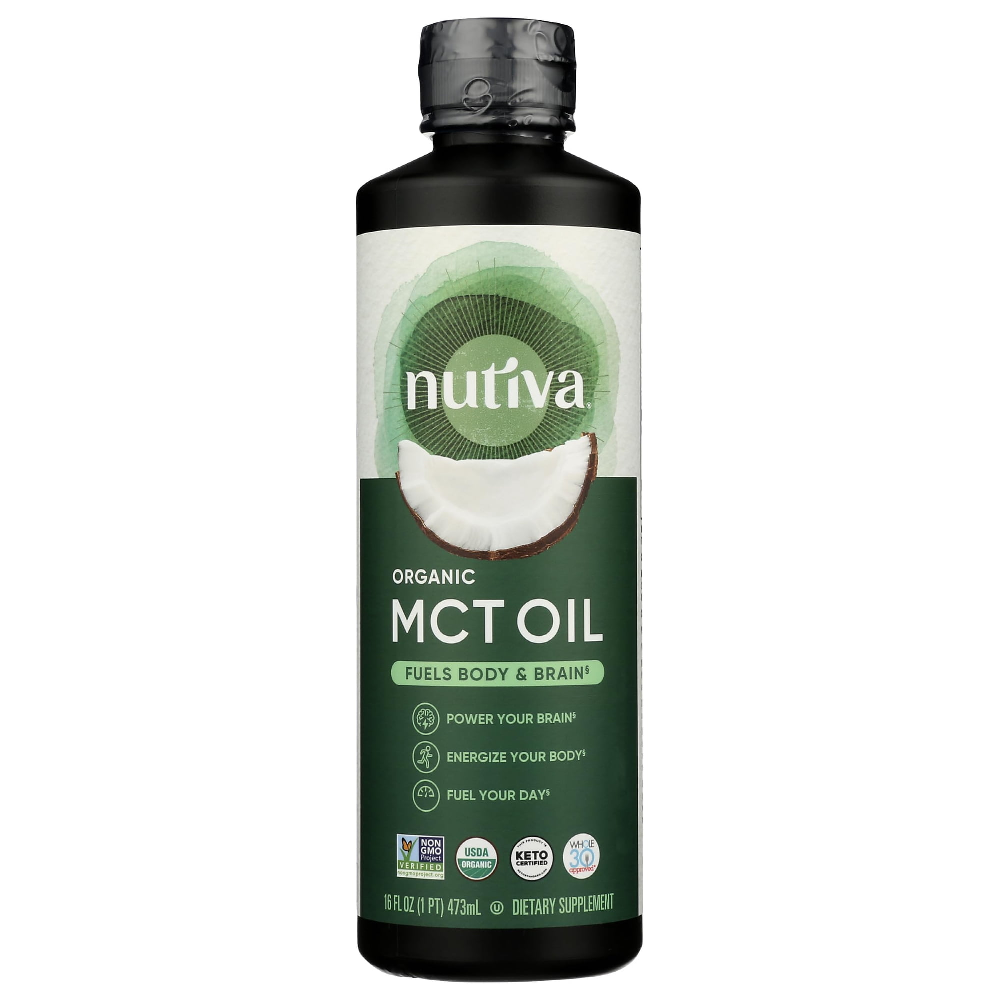 (Pack Of 2) Nutiva Oil MCT 16 Oz
