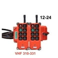thumbnail image 2 of F21-E1B VHF/UHF Industrial Wireless Radio Crane Remote Control 2 Transmitters 1 Receiver For Hoist Crane Lift ,Stability, 2 of 7
