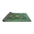 thumbnail image 2 of Ahgly Company Indoor Rectangle Persian Turquoise Blue Traditional Area Rugs, 4' x 6', 2 of 4