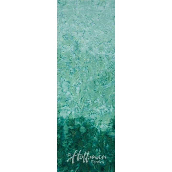 Evergreen Ombre Batiks by Hoffman Fabrics Bali Batiks 1895-166 Cotton Fabric