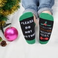 thumbnail image 3 of Christmas Crew Socks Letter Printed Unisex Socks Novelty Socks Athletic Socks, 3 of 10