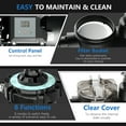 thumbnail image 4 of FOTING 2025 Upgraded Sand Filter Pump for Above Ground Pool with Timer, 18in, 1 HP, Max 5000GPH for Pools Up to 20000GAL, 6-Way Valve, Enhanced Circulation for Crystal-Clear Pool, 4 of 7