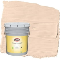 Glidden Fundamentals Sourpatch Peach / Orange Flat Interior Paint, 5 Gallon