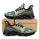 thumbnail image 1 of Zapatillas deportivas de malla con estampado tribal africano para mujer, cómodas, con plataforma y cordones, ligeras, para mujer, 1 of 6