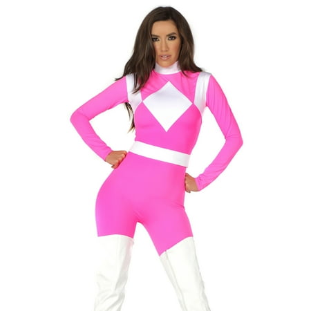Women's Supreme Pink Ranger Costume