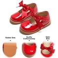 thumbnail image 4 of Toddler Little Girl Mary Jane Dress Shoes - Ballet Flats for Girl Party School Shoes, 4 of 6