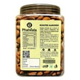 Organic Roasted Almonds Dried Fruit By Phalwala 900gm, Protein Rich