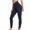 Navy, variant on Tejiojio Fall Clearance Women's Leggings High Waisted Yoga Trousers Workout Exercise Capris For Casual Summer Pants