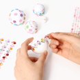thumbnail image 4 of Bolas de espuma CCINEE de 1 cm de poliestireno blanco para manualidades, 100 unidades, 4 of 7