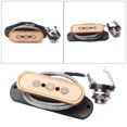 thumbnail image 3 of Maple Wood Three-string 3-Pole Cigar Box Soundhole Guitar Pickup Replace Music Accessories GMB501 Light Brown, 3 of 7