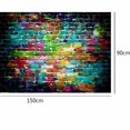 thumbnail image 5 of 5x3FT Vinyl Graffiti Brick Wall Art Studio Backdrop Photography Prop Background, 5 of 5