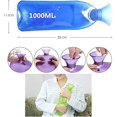 thumbnail image 2 of Hot Water Bottle Hot Water Bag Heating Bag Hot Packs for Pain Warm Water Bottle Bag PVC Hot Bag Heating Pads Pain Relievers Winter Neck Hand Warmer Bag Warm Hot Compress Pain Relief Hot Cold Therapy, 2 of 2