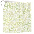 thumbnail image 2 of XMXT Waterproof Shower Curtain Liner with Iron Hooks, Green Leaf Graffiti Prints Shower Curtains for Bathroom Decor Accessories, 72 x 72 inches, 2 of 8