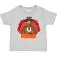 thumbnail image 3 of Inktastic Thanksgiving Turkey with Pumpkin Boys or Girls Toddler T-Shirt, 3 of 5