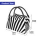 thumbnail image 2 of Fotbe Zebra Bolsa Térmica Portátil con Estampado, Bolsa de Entrega de Alimentos Aislada, Bolsa Reutilizable de Gran Capacidad para Comidas y Supermercado, 2 of 6