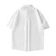 thumbnail image 4 of pstuiky Camisas casuales de manga corta para hombre, Camisa vintage informal de manga larga con solapa y botones para hombre ropa de hombre xl, 4 of 8
