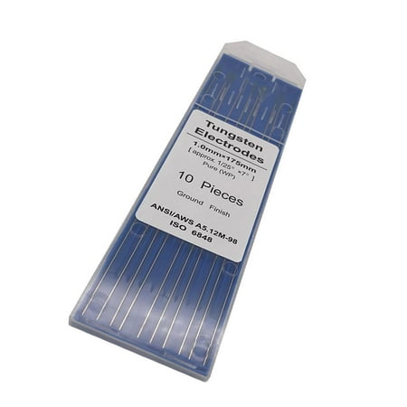 

1 Pack Ground Finish TIG Welding Rods Green Tip Pure Tungsten Electrodes