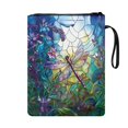 thumbnail image 2 of HELLHERO Book Protector, 8.66 x 11.42 with Pocket for Classic Zipper Bag, Easy Carry Book Case Gift for Librarian Mother Women, Dragonfly, 2 of 8