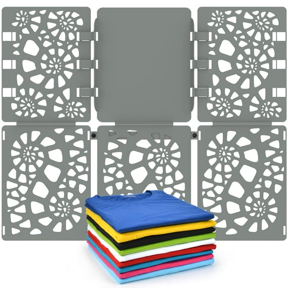 Caja de cartón plegable para camisas Legend V2, plástico duradero, color gris