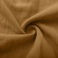 thumbnail image 6 of Olyvenn Stylish Linen Shirts for Women Summer Vintage Plain T Shirt Beach Vacation Boho Tops Trendy Vneck Tees Casual Loose Fit Tshirt Yellow XXL, 6 of 6