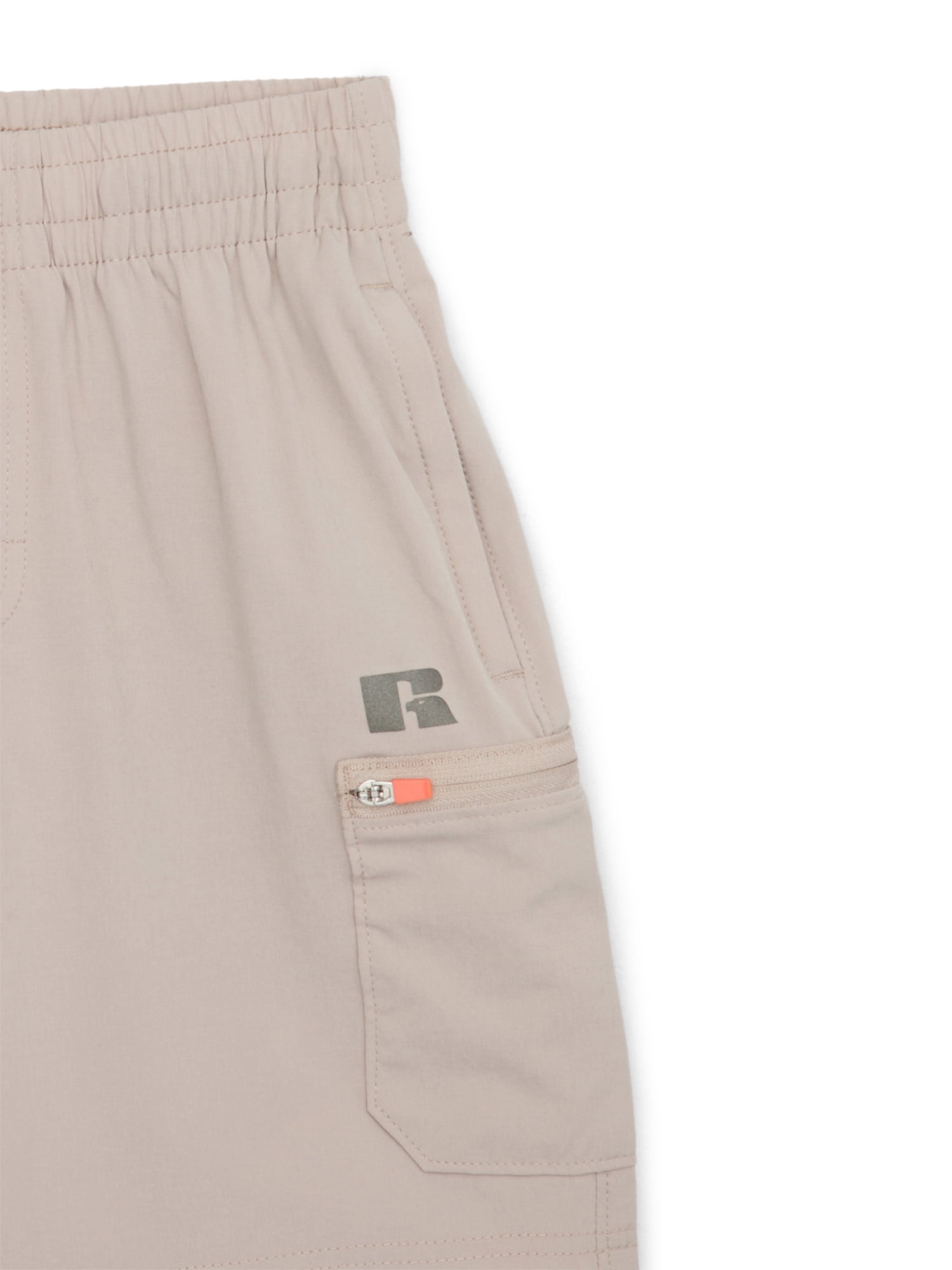 Russell Athletic Boys Active Stretch Woven Cargo Shorts, Sizes 4-18 & Husky
